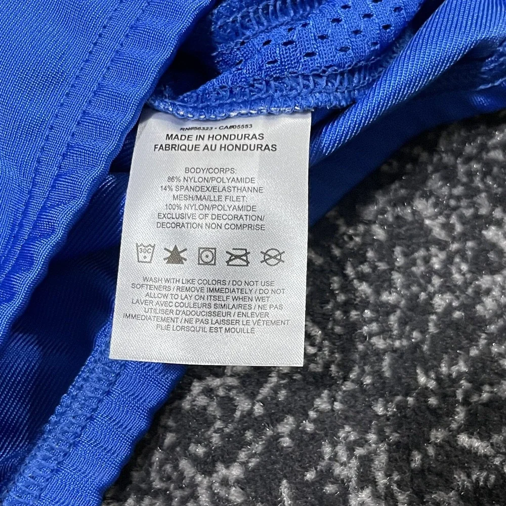 Nike Vapor Pro Practice‎ Football Jersey Blank  Men Medium Blue CI3767-494 NEW